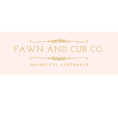 Fawn and Cub Co etsy store logo.